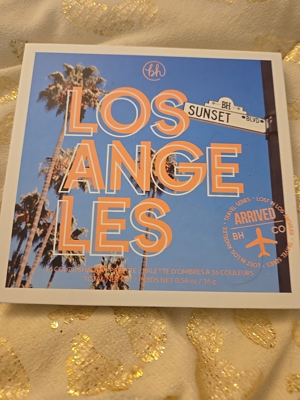 Brand New BH Cosmetics Los Angeles Eyeshadow Palette - Discontinued
